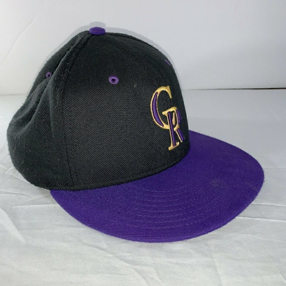 Nike Colorado Rockies MLB Flex-fit Dri-Fit Hat Cap - Picture 6 of 9